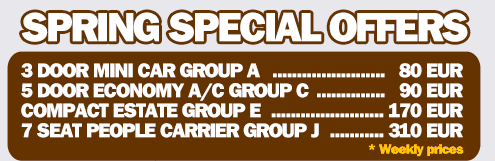 Faro Car Hire - Algarve Portugal