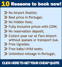 Get a cheap Faro Car Hire quote and book now